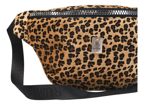 Riñonera Rummy Bags Felix, Práctica Y Moderna Leopardo Animal Print