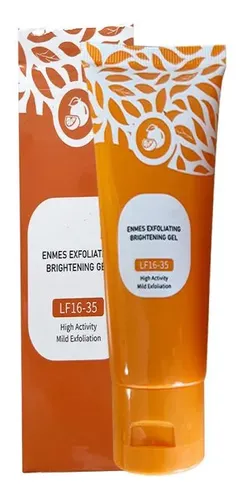 Gel Exfoliante Iluminador Facial De Naranja Para Hombres