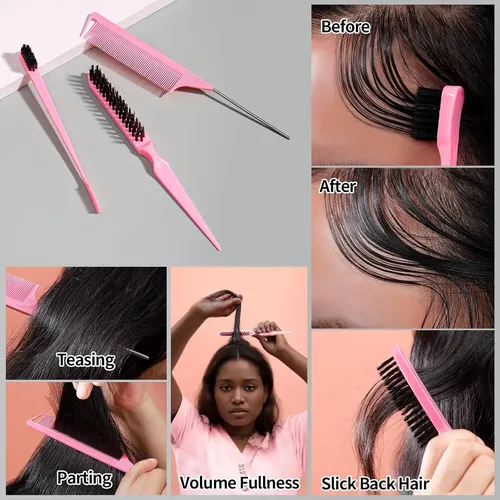 Cepillo Para Cabello Hair Wax Stick & Slick Back Sweet View