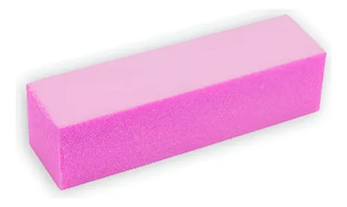 Bloque Pulidor Lima Rosa Jessamy L53 Espuma Papel de Lija Manicura