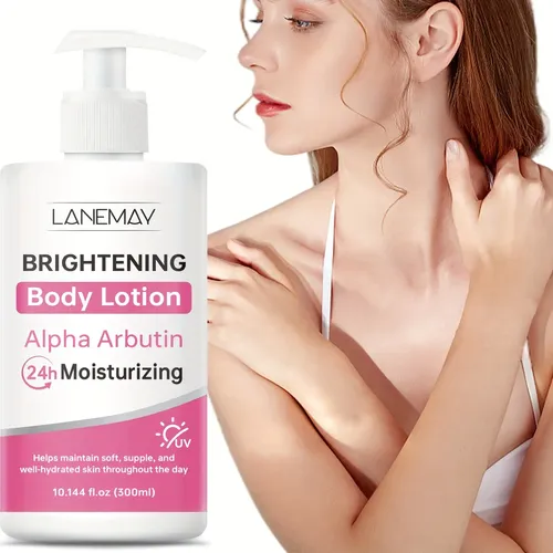 Loción Corporal Iluminadora Sin Aceite Lanemay, 24 Horas