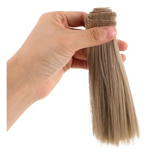 Peluca De Pelo De 10 Piezas: Pelucas Sintéticas Rectas Para