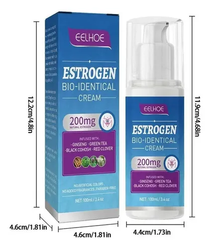 Crema Calmante Con Estrógenos Para La Menopausia,;