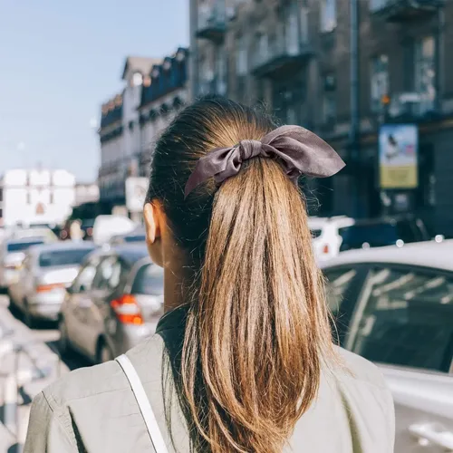 Color Sólido Bandas De Pelo Lazos De Cinta Diademas Syey