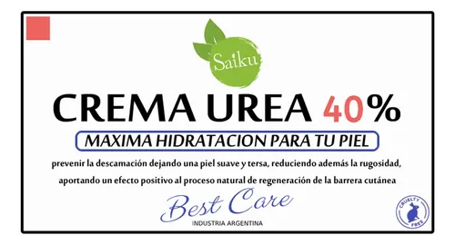 Crema Urea 40% Piel Extra Seca 250grs Caba Flores Envios Neu