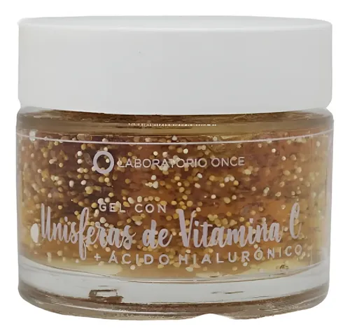 Gel Facial con Vitamina C y Ácido Hialurónico Antioxidante 50ml
