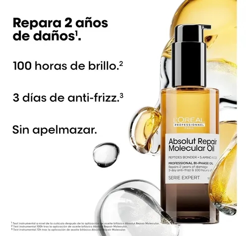 Loreal Professionnel Absolut Repair Molecular Oil Bifase X90