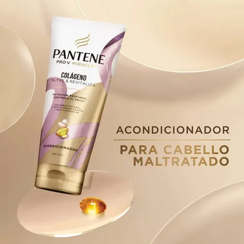 Acondicionador Pantene Pro-V Miracles Colágeno Nutre & Revitaliza 510 ml