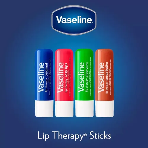 Bálsamo Labial Vaseline Original en Barra para Labios Secos