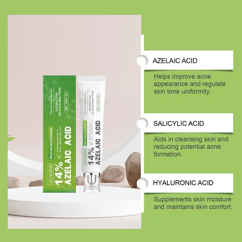 La Crema Para El Acné Con Ácido Azelaico Limpia Suavemente L