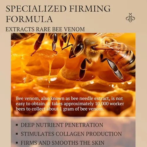 Loción Corporal De Veneno De Abeja Con Extracto De Jalea Rea