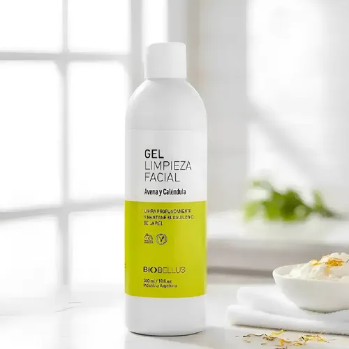 Gel Limpieza Facial Avena Y Calendula Biobellus 300ml