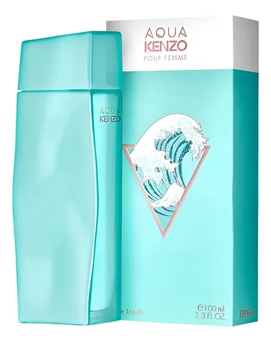Fragancia Para Mujer Kenzo Aqua Pour Femme Edt 100ml 3c