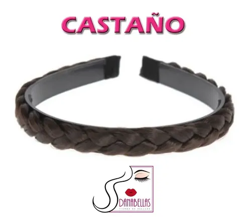 Extensiones Vincha Trenza Diadema Kanekalon Ideal Peinados
