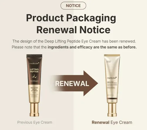 Medicube Deep Lifting Peptide Crema Contorno De Ojos 30ml Momento De Aplicación Día/noche Tipo De Piel Todo Tipo De Piel