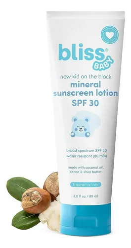 Protector Solar Infantil Spf 30 Bliss Mineral Vegano