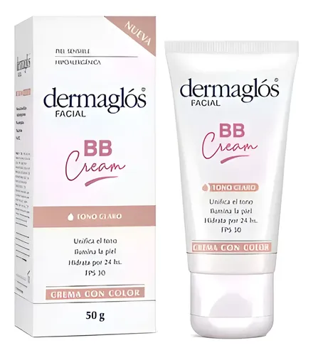 Dermaglos Facial Bb Cream Tono Claro X50 Ml