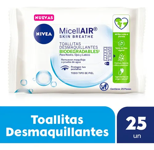 Desmaquillante Toallitas Nivea Micellair 4 En 1