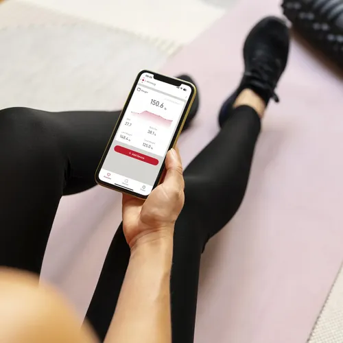 Báscula De Baño Digital Taylor De Vidrio Con Capacidad Para