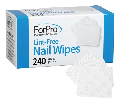 Toallitas Para Uñas Forpro Sin Pelusa 240 U
