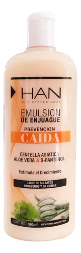 Kit Shampoo + Enjuague Prevencion Caida X 500ml Han