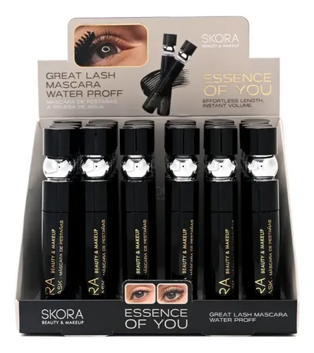 Rimel Mascara Pestañas Skora Essence Of You Waterproof Negro