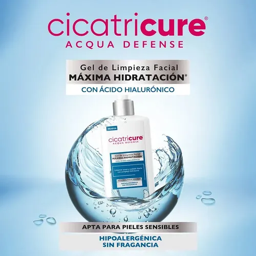 Cicatricure Gel De Limpieza Acqua Defense 175 Gr Normal A Sensible Día/noche