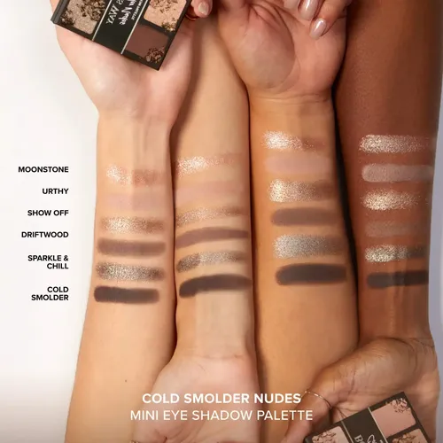 Paleta de Sombras Too Faced Born This Way Cold Smolder Nudes con 6 Tonos