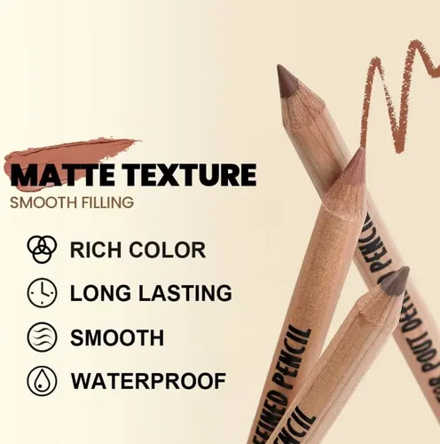Delineador De Ojos Flush D Crush Delineador De Labios Color Nude – Pack X 6 Unidades