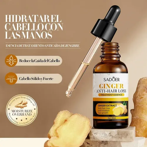 Sérum Jengibre Reparador Capilar Crecimiento Anticaída 30ml