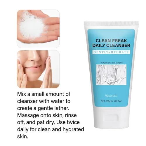 Limpiador De Limpieza Facial De 150 Ml, Cuidado Facial