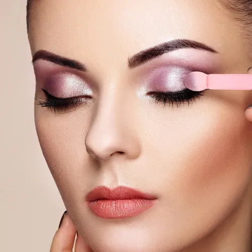 Brocha Para Mezclar Sombras De Ojos, 100 Unidades