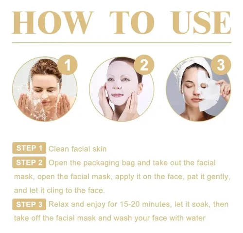 10 Mascarillas Colágeno Antiarrugas Coreano Hidratante Todo Tipo De Piel