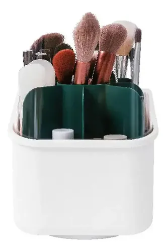 Organizador Giratorio Para Brochas De Maquillaje 360° 1 Un