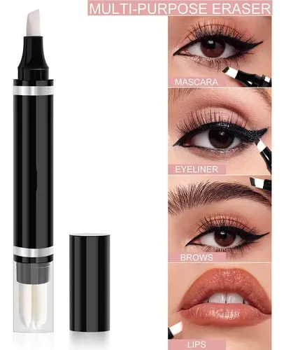 Bolígrafo Desmaquillante De Ojos Easilydays Con 3 Cabezas