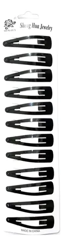 Pack X 5 Blisters Hebillas De Pelo Tic Tac (60 Unidades)