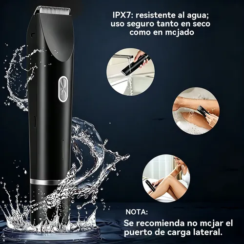 Depiladora Bikini 2 En 1 Doble Cabezal Mujer