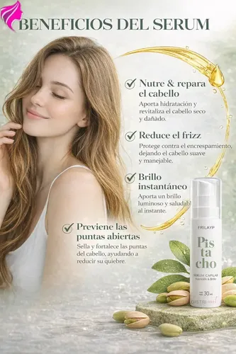 Tratamiento Capilar Serum Frilayp Nutricion Pistacho 30ml