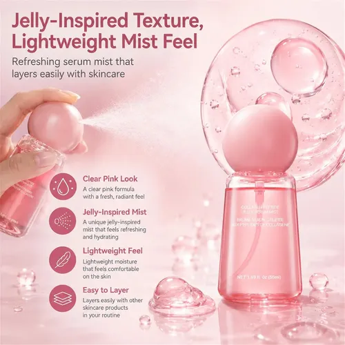 Bruma Facial En Forma De Gelatina De Péptidos De Colágeno, H