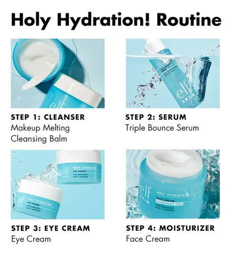 Bálsamo Limpiador E.l.f. Skin Mini Holy Hydration! 13 Ml Con