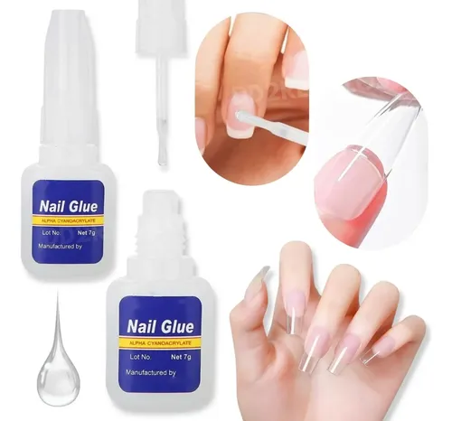 Pegamento Nail Glue Uñas Postizas Tips Deco Strass Conpincel