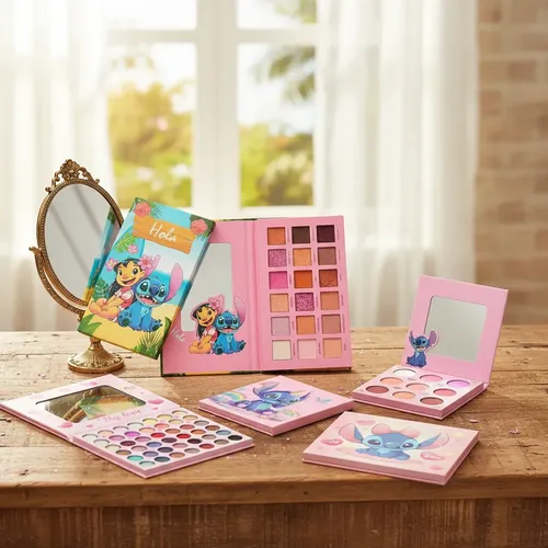 Combo X 3 Paletas Sombras Stitch Kit Maquillaje