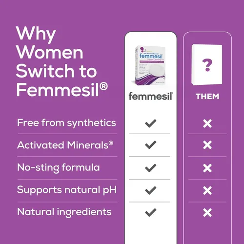 Jabón Vaginal Antifúngico Femmesil 75g Natural