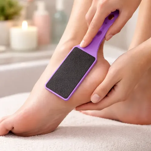 Lima P/para Uñas Pies Quita Callo Doble Pedicura Profesional