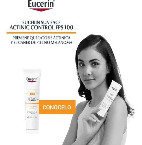 Eucerin Solar Facial Actinic Control Md Fps100 X 80ml
