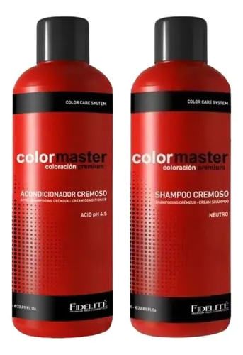 Fidelite Acondicionador Acido 1l+ Shampoo Cremoso Neutro 1l