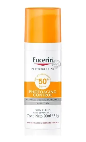 Eucerin Solar Fluid Anti Edad Facial Fps50 X 50 Ml