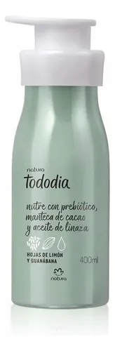 Crema Corporal Natura Tododia Hojas de Limón y Guanábana 400ml