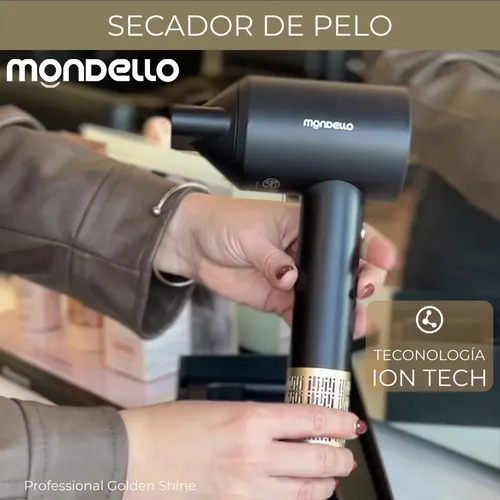 Secador De Pelo Profesional Ng+ Led Display Ion Therapy 1600w
