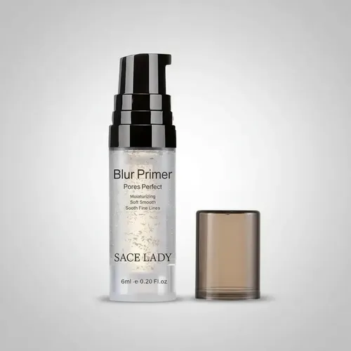Prebase Maquillaje Satinada Transparente Con Oro 24k Gold